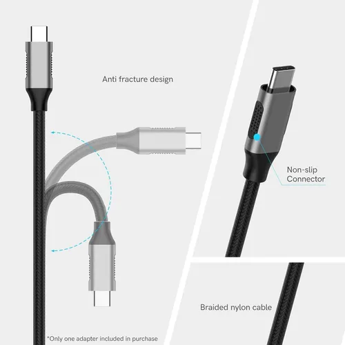 Miniatura 6 de USB-C USB 3.0 adaptador funciona para LG VS996 OTG Type-C/PD macho USB 3.0 hembra convertidor (5 Gbps)