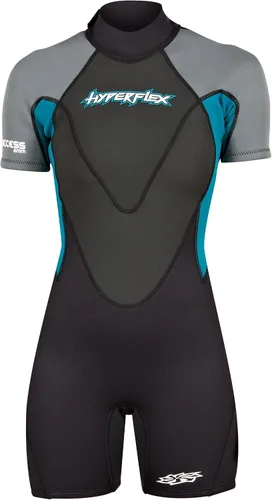 Miniatura 8 de HYPERFLEX Traje de neopreno corto de 0.098 in para hombre y mujer, surf, deportes acuáticos, buceo, esnórquel, cómodo, flexible, ajuste anatómico