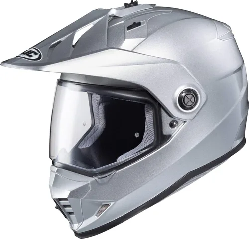 Miniatura 5 de Casco de motocicleta off-road HJC DS-X1 Synergy con protector HJ-27 Pinlock, aprobado por DOT (MC3HSF, XS)
