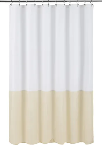 Miniatura 20 de ALYVIA SPRING - Forro de tela impermeable para cortina de ducha, cortina de tela lavable para baño - Tamaño estándar 72 x 72, azul