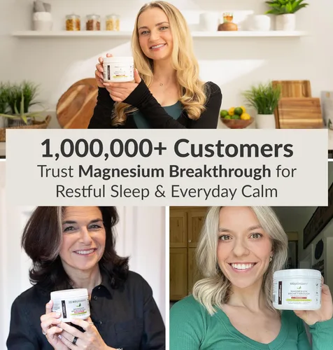 Miniatura 8 de BIOptimizers Magnesio Breakthrough Drink - 8 formas de magnesio, electrolitos, salud del sueño, estrés, recuperación muscular, apoyo cardíaco