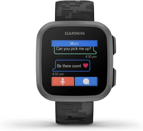 Miniatura 2 de Garmin Bounce™, Reloj Inteligente para Niños, Mensajes de Texto y Voz Bidireccionales, Seguimiento de Ubicación, Camuflaje Negro