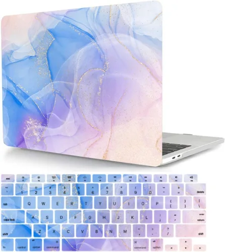 Miniatura 20 de Funda protectora compatible con MacBook Pro de 14 pulgadas 2021 M1 Pro/Max modelo A2442, carcasa rígida de plástico para laptop con cubierta