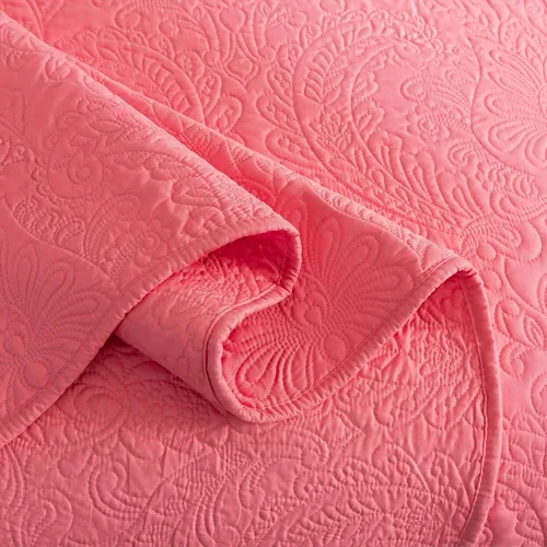 Miniatura 190 de HoneiLife - Juego de colcha de tamaño Queen, juego de ropa de cama de pana bordada de 3 piezas, colcha de lujo, ligera, cálida, para todas las Pana
