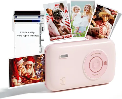 Miniatura 6 de HPRT CP2100 Impresora fotográfica portátil para iPhone, impresora de imágenes inalámbrica para smartphone, impresora de fotos móviles de 2 x 3