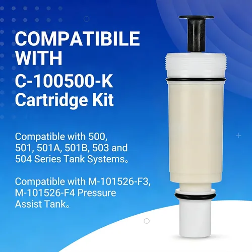 Miniatura 3 de Kit de montaje de cartucho de válvula de descarga C-100500-K C-100500-Kit actualizado compatible con válvula de conducto serie m-101526-f3 503 504