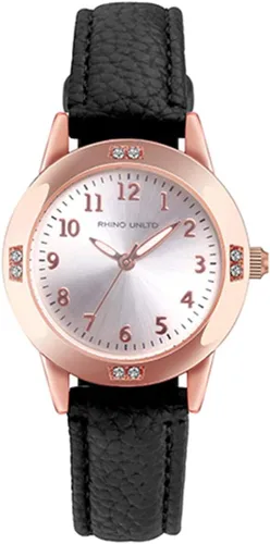 Women's Leather Band Quartz Movement Waterproof Business Classic Analog Watch with Genuine Leather Stainless Steel Band Elegant Ladies Watch