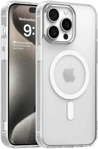 Miniatura 8 de S. Tedazo Funda magnética para iPhone 7 Plus/8 Plus compatible con MagSafe, no amarillea, protección de grado militar, funda ultradelgada a prueba