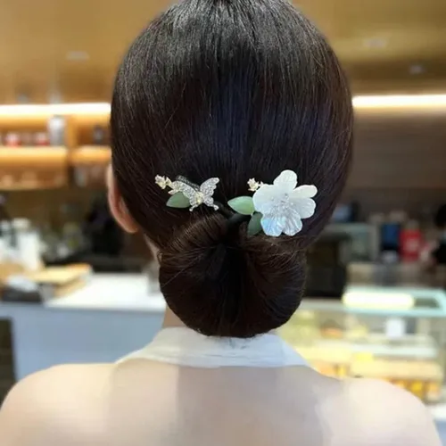 Miniatura 10 de Ins Style - Rizador de pelo elegante y perezoso, accesorios para el cabello, accesorios de cabello de moño giratorio, clips de trenzado de cabello j