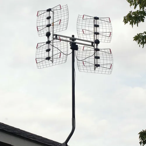 Miniatura 2 de Antennas Direct Antena HDTV para exteriores Bowtie UHF de 8 elementos, multidireccional, rango de más de 70 millas, TV 4K 8K UHD NEXTGEN