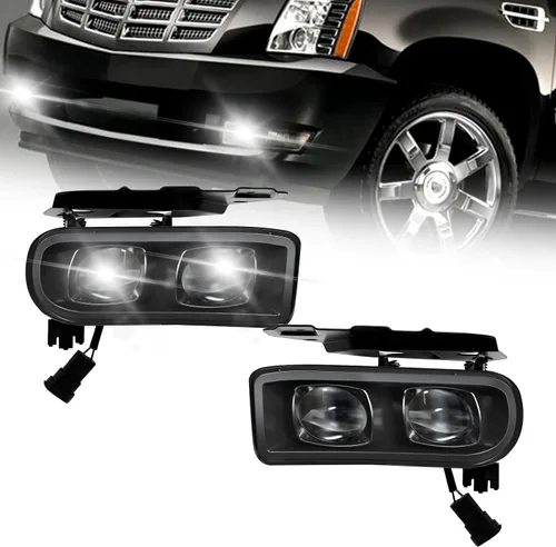 Miniatura 12 de Fog Lights Compatible With 2013 2014 2015 Ford Explorer Front Bumper Driving Lamp Assembly Clear Lens
