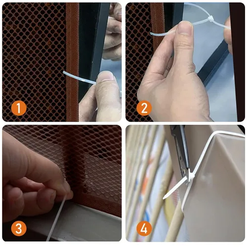 Miniatura 7 de Banister Guard - Red de seguridad infantil de 6.6 x 2.6 pies, barandilla para escaleras, barandillas de malla para niños, juguetes, mascotas