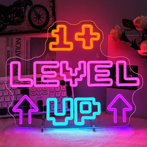 Miniatura 14 de Letrero de neón LED Horseneon Mejor Tarde Que Nunca, Letras de Letreros de Neón para Decoración de Pared, Letrero de Luz de Neón Blanco Cálido