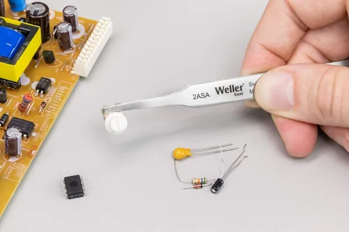 Miniatura 6 de Erem "Weller Erem 2ASA Pinza magnética recta o redonda de acero inoxidable ancha