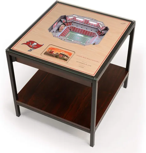 Miniatura 17 de YouTheFan NFL - Mesa auxiliar iluminada StadiumViews de 25 capas