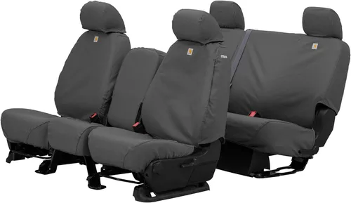 Miniatura 2 de Covercraft Carhartt SeatSaver Fundas de asiento personalizadas Compatible con Ford F-250/F-350/F-450/F-550 2017-2018 Asiento de banco de 1ª fila