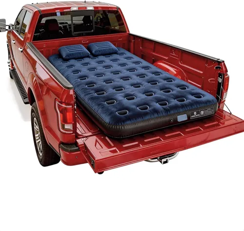 Miniatura 24 de Umbrauto Truck Bed Air Mattress Inflatable Pickup Camping Airbed for 5.5-5.8ft Full Size Short Truck Bed Road Trip Sleeping Pad with Pump for