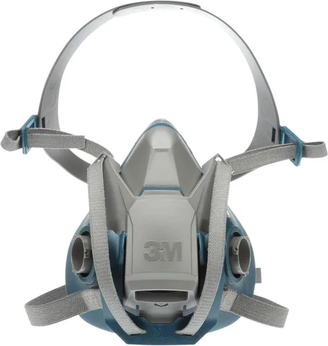 Miniatura 12 de 3M Respirador reutilizable de media cara con cierre rápido Rugged Comfort