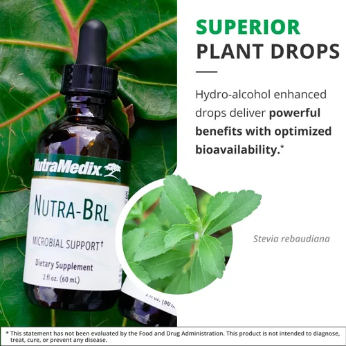 Miniatura 5 de Nutramedix Nutra BRL - Suplemento herbario líquido para la salud intestinal y el apoyo inmunológico - Samento y banderol para la salud digestiva
