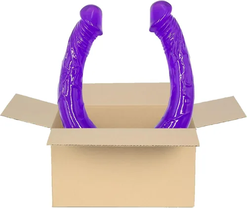 Miniatura 7 de Consoladores sexuales súper largos de doble extremo, de 18.1 pulgadas, juguetes sexuales, suaves y flexibles, consoladores de doble cara para pene