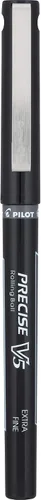 Miniatura 2 de Pilot, Precise V5 - Bolígrafos de tinta líquida con tapa, punta extrafina de 0.020 in, color negro, paquete de 6