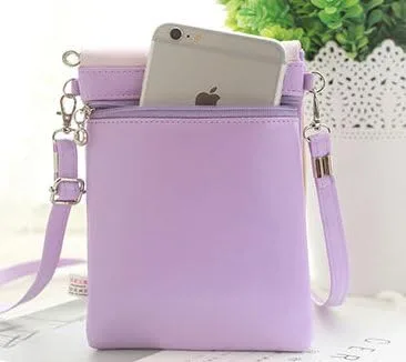 Miniatura 3 de Mini bolso de hombro de piel sintética para adolescentes y niñas