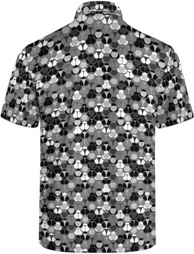 Miniatura 2 de Camisas polo divertidas para hombre de los años 80, camisas de golf de secado rápido que absorben la humedad, divertidas camisas polo de golf