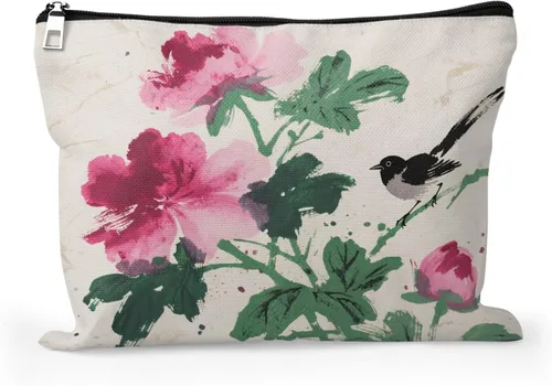Miniatura 11 de Bolsa de maquillaje para mujer, Corazones de cactus de alpaca