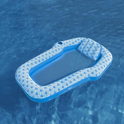 Miniatura 4 de Bestway H2OGO! Flotadores de piscina de felpa de lujo Salones individuales y dobles y tumbonas para adultos