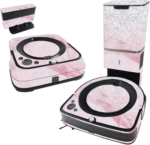 Miniatura 6 de MightySkins Skin compatible con iRobot Roomba s9+ Vacuum & Braava Jet m6 Bundle – Blue Canyon Cubierta de vinilo duradera y única Fácil
