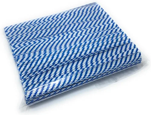 Miniatura 12 de cintas de alambre de 4 pulgadas de largo, con revestimiento de plástico, no se rompen, uso general, ideal para bolsas de regalo de fiesta, embalaje