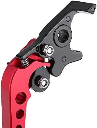 Miniatura 8 de Tbest Palanca de freno delantera, kit de freno de motocicleta y palanca de embrague, 1 par de manija de freno de tambor de embrague de motocicleta