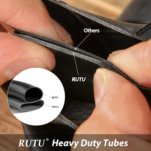 Miniatura 5 de RUTU Repuesto de neumático o tubo interior y neumático de 10 x 2.50 para scooters eléctricos inteligentes de equilibrio automático, aerotabla se 10