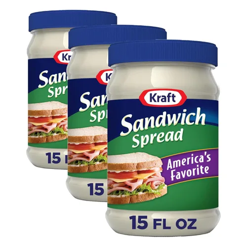 Kraft America's Favorite Sandwich Spread, tarro de 15 onzas líquidas (paquete de 3)