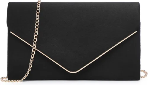 Miniatura 9 de Bolsos de mano Dasein para mujer, de ante sintética, para noche, formales para fiestas, bodas, cócteles, graduación