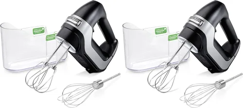 Miniatura 12 de Hamilton Beach Professional Mezclador de mano eléctrico de 5 velocidades con motor DC de alto rendimiento, arranque lento, estuche de almacenamiento