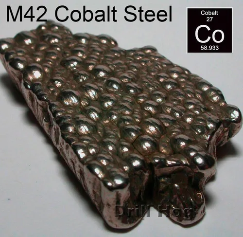 Miniatura 2 de Drill Hog Brocas de cobalto M42 de 3/8 pulgadas de EE. UU., paquete de 6
