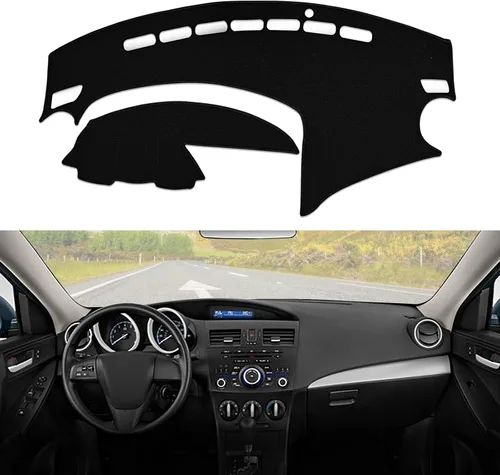 Miniatura 14 de Alfombrilla para salpicadero compatible con Chevy Tahoe Suburban Denali Avalanche 07-14, GMC Yukon/XL, Chevy Silverado 07-13, GMC Sierra sin altavoz