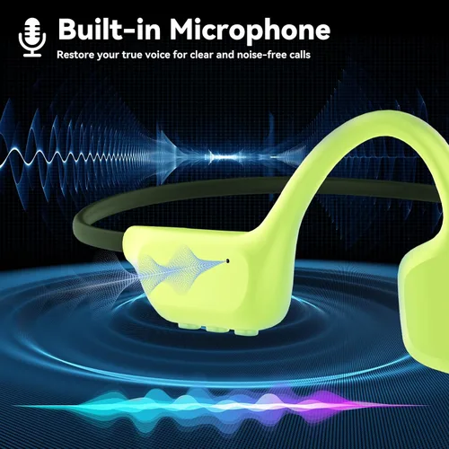 Miniatura 7 de Auriculares de natación, IPX8 impermeables de conducción ósea auriculares inalámbricos subacuáticos con memoria de 32 GB para natación, ciclismo