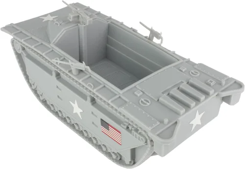 Miniatura 2 de BMC WW2 USMC Amtrac LVT - Vehículo anfibio 1:32 para hombres plásticos del ejército