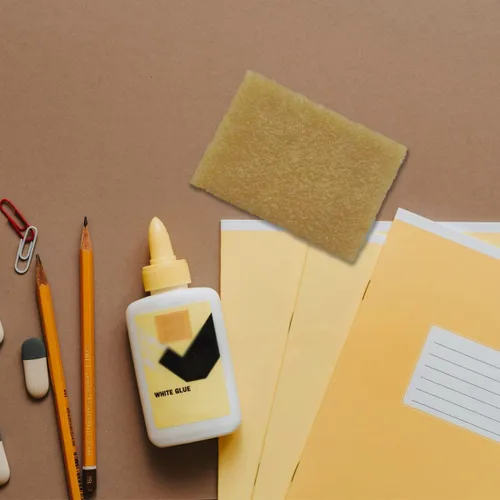 Miniatura 2 de 6 borradores de cemento de goma, corredor de pegamento y borrador de recogida de residuos para eliminar adhesivo y residuos del papel, plástico y más