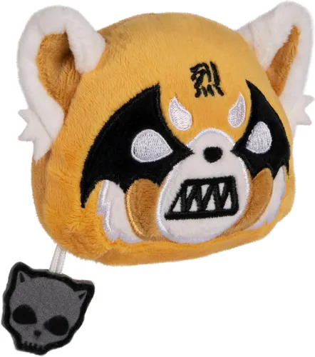 Miniatura 2 de GUND Sanrio Aggretsuko - Limpiador de pantalla de peluche con diseño de panda rojo Netflix Original, 3 pulgadas