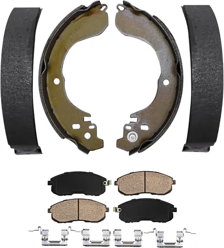 Miniatura 61 de Detroit Axle - Pastillas de freno traseras para Mercedes-Benz C230 C240 C280 C320 C350 CLK320 CLK350 CLK430 E300 E320 E420 E430 SLK350, pastillas