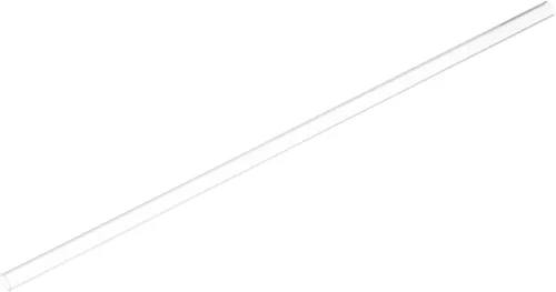 Miniatura 30 de uxcell 2 tubos rígidos transparentes de 0.157 in (5/32 pulgadas) de diámetro interior x 0.236 in de diámetro exterior x 1 pie de longitud tubo