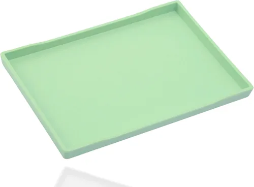 Miniatura 38 de Mini bandeja negra pequeña (8 x 4 pulgadas) para encimera de cocina, baño para artículos de tocador, accesorio de café, bar, condimentos