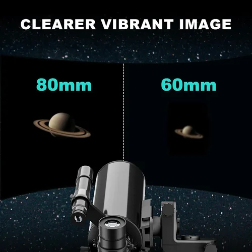Miniatura 4 de Telescopios Maksutov-Cassegrain para adultos de astronomía, telescopio compuesto catadióptrico de 80 mm de apertura y 850 mm de longitud focal