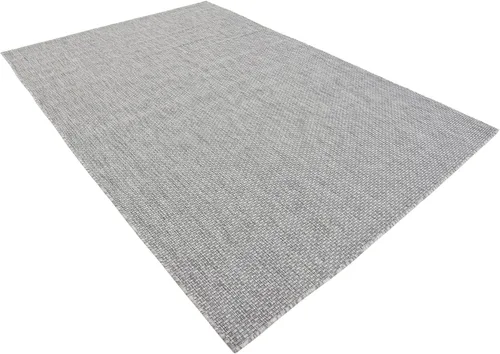 Miniatura 4 de Unique Loom Collection - Alfombra de Área Plana casual de transición sólida jaspeada para interiores y exteriores