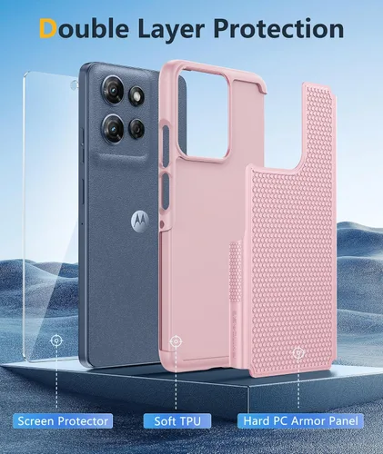 Miniatura 620 de FNTCASE Funda para iPhone 17 Pro: Fundas delgadas translúcidas de color azul claro compatibles con MagSafe, protección completa de la cámara