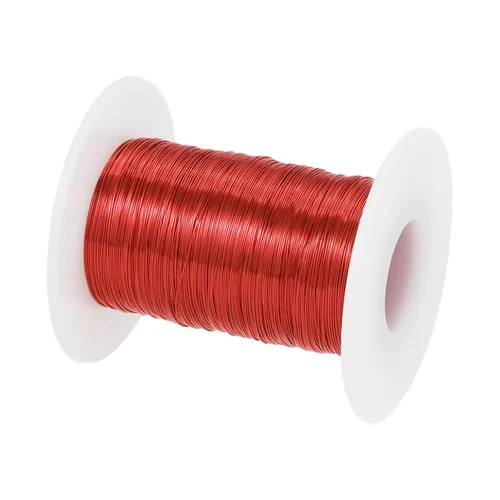 Miniatura 12 de MECCANIXITY - Alambre magnético de calibre 46 AWG - 0.04mm Hilo de cobre esmaltado - Bobina de alambre magnético de 14669 pies (4471m) - 50g Grado F