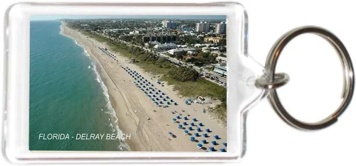 Miniatura 15 de Florida USA United States - Llaveros acrílicos - 5 Estilo: Miami South Beach #Fl107